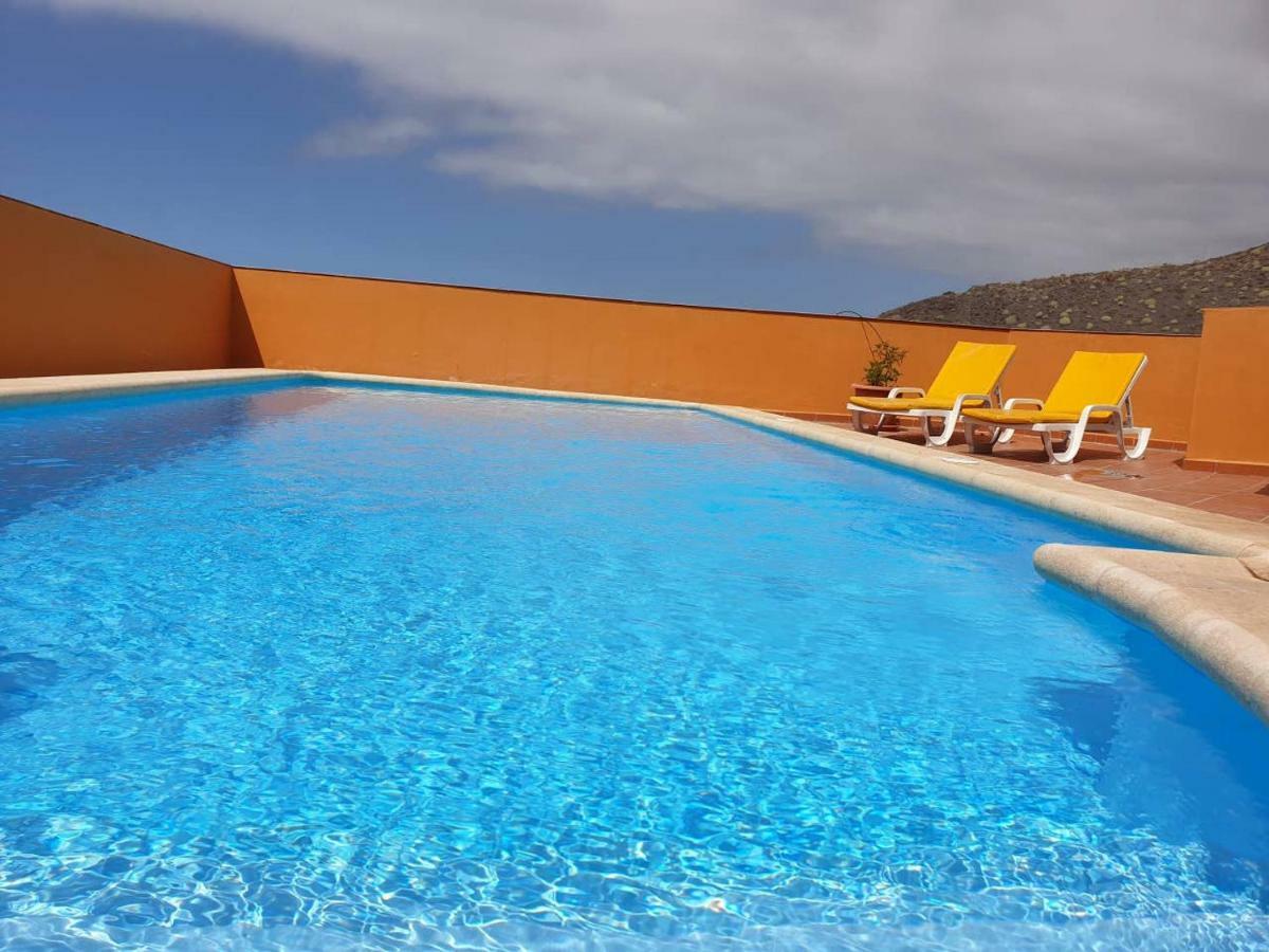 Adeje Villa Roque Del Conde With Private Pool, Terrace With Fantastic Sea Views, Wifi, Garden, Garage מראה חיצוני תמונה