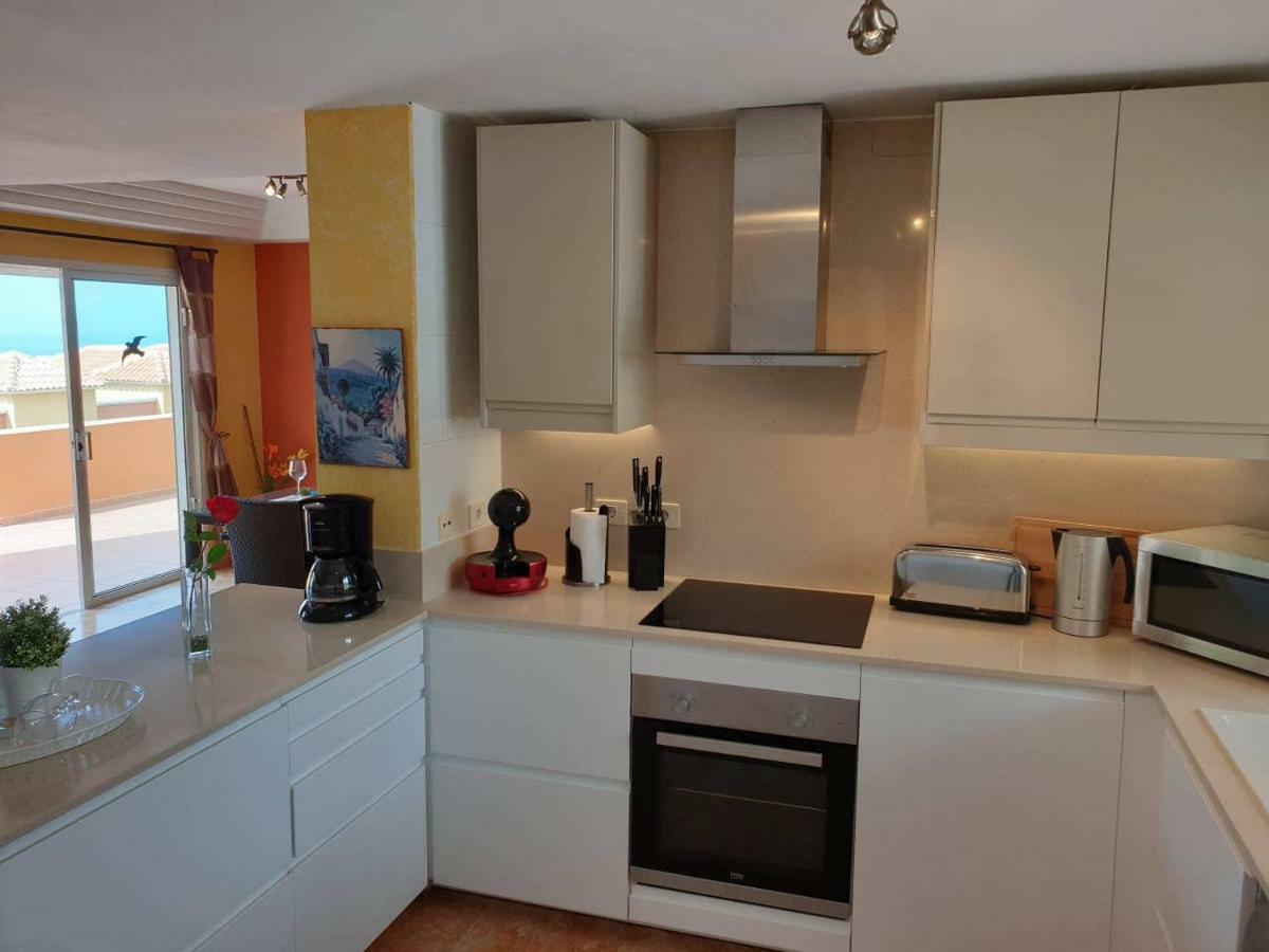 Adeje Villa Roque Del Conde With Private Pool, Terrace With Fantastic Sea Views, Wifi, Garden, Garage מראה חיצוני תמונה